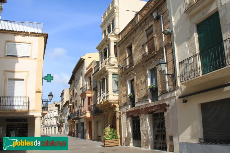 L'Arboç - Carrer Major (Foto: Albert Esteves, 2018) L'Arboç - Carrer Major