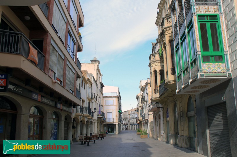 L'Arboç - Carrer Major (Foto: Albert Esteves, 2018) L'Arboç - Carrer Major