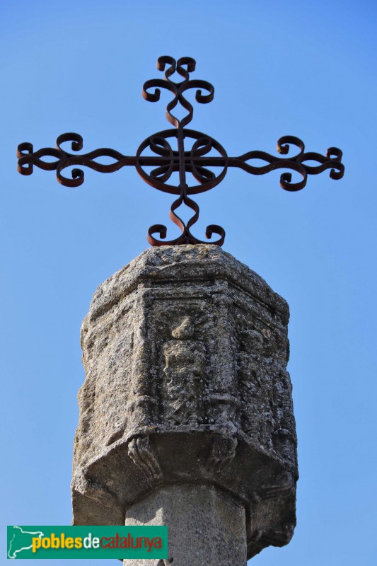 Nalec - Creu de terme (Foto: Albert Esteves, 2018) Nalec - Creu de terme