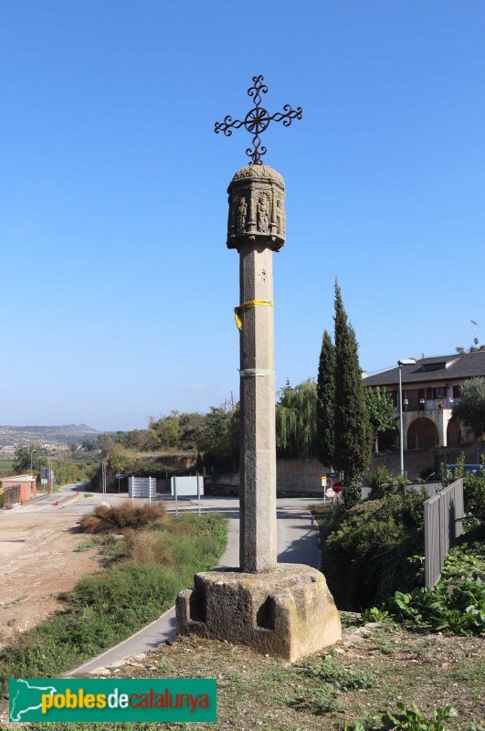 Nalec - Creu de terme (Foto: Albert Esteves, 2018) Nalec - Creu de terme