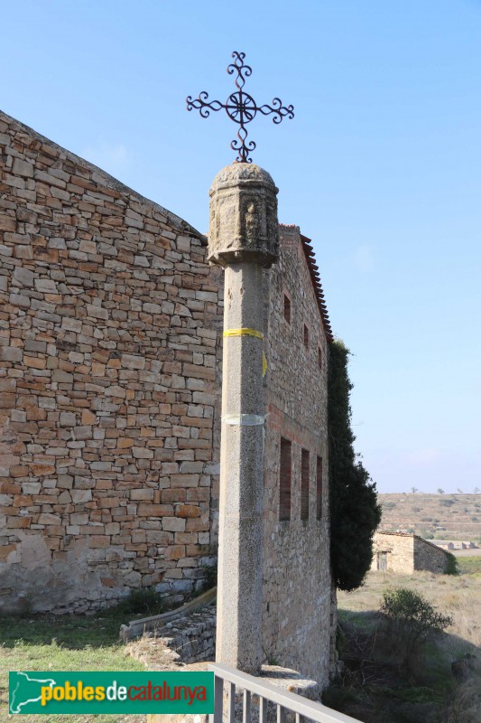Nalec - Creu de terme (Foto: Albert Esteves, 2018) Nalec - Creu de terme