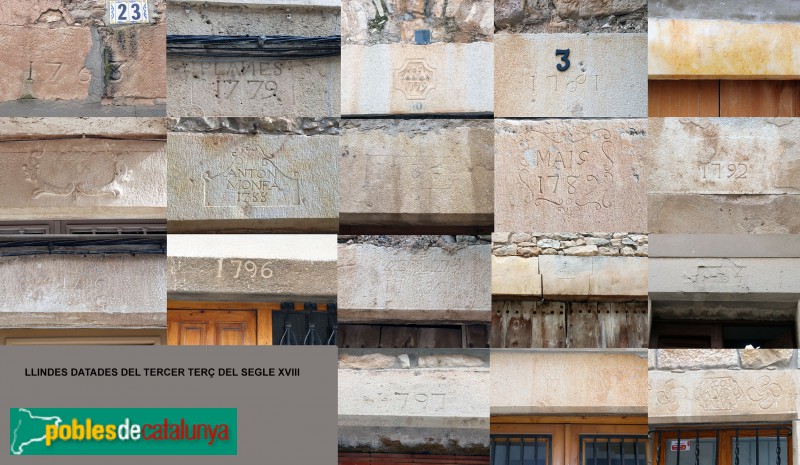 Sant Martí de Maldà - Llindes del segle XVIII (Foto: Albert Esteves, 2018) Sant Martí de Maldà - Llindes del segle XVIII