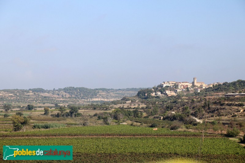 Nalec, des de Rocafort de Vallbona (Foto: Albert Esteves, 2018) Nalec, des de Rocafort de Vallbona