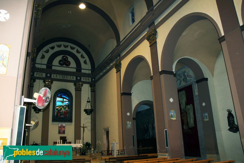 Calafell - Església de la Santa Creu (Foto: Albert Esteves, 2018) Calafell - Església de la Santa Creu