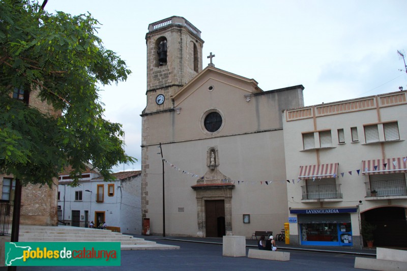 Calafell - Església de la Santa Creu (Foto: Albert Esteves, 2018) Calafell - Església de la Santa Creu