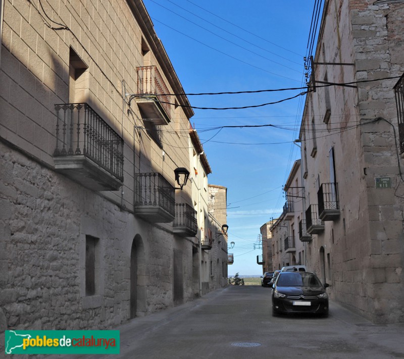 Belianes - Carrer Major (Foto: Albert Esteves, 2018) Belianes - Carrer Major