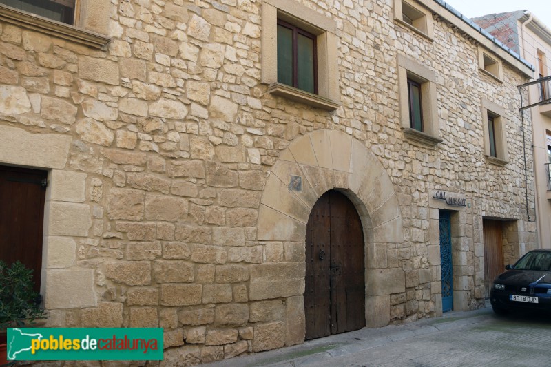 Belianes - Cal Massot (Foto: Albert Esteves, 2018) Belianes - Cal Massot