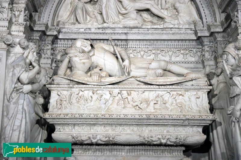 Bellpuig - Mausoleu de Ramon Folc de Cardona (Foto: Albert Esteves, 2018) Bellpuig - Mausoleu de Ramon Folc de Cardona