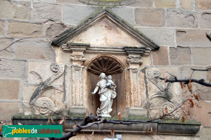 Castellserà - Església de Santa Magdalena (Foto: Albert Esteves, 2018) Castellserà - Església de Santa Magdalena