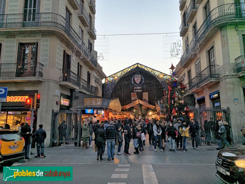 Barcelona - Mercat de la Boqueria (Foto: Albert Esteves, 2019) Barcelona - Mercat de la Boqueria