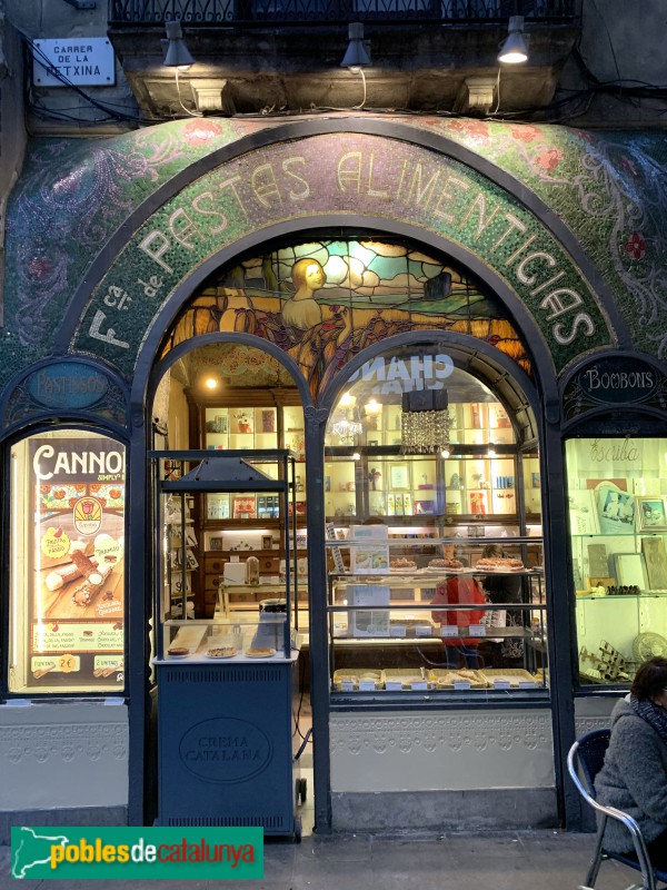 Barcelona - Antiga casa Figueras (Foto: Albert Esteves, 2019) Barcelona - Antiga casa Figueras