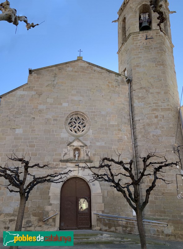 Castellserà - Església de Santa Magdalena (Foto: Albert Esteves, 2019) Castellserà - Església de Santa Magdalena