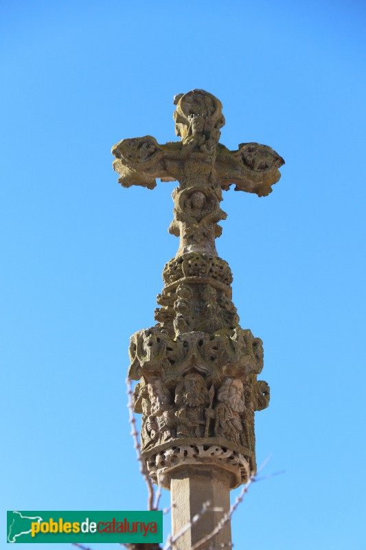 La Fuliola - Creu de terme de Boldú (Foto: Albert Esteves, 2019) La Fuliola - Creu de terme de Boldú