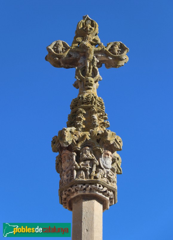 La Fuliola - Creu de terme de Boldú (Foto: Albert Esteves, 2019) La Fuliola - Creu de terme de Boldú