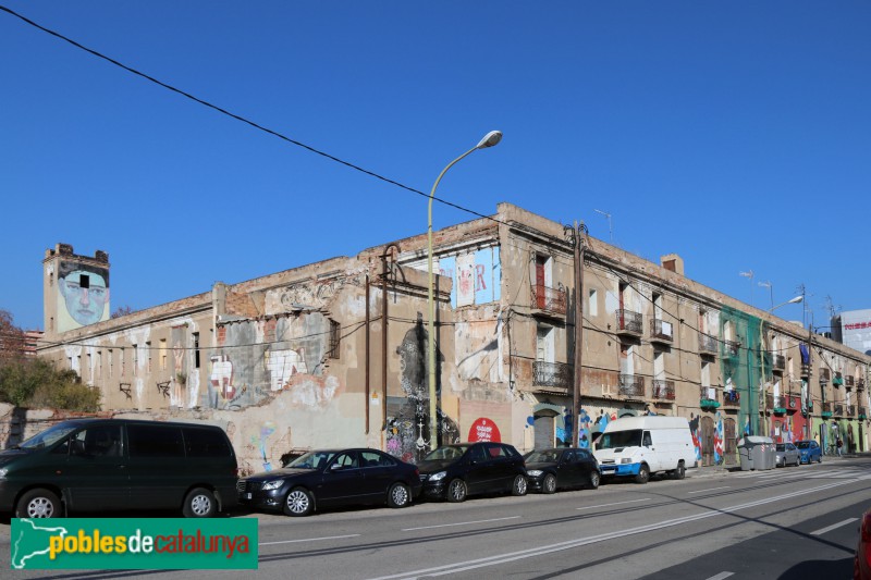 Barcelona - Habitatges a La Escocesa (Foto: Albert Esteves, 2019) Barcelona - Habitatges a La Escocesa