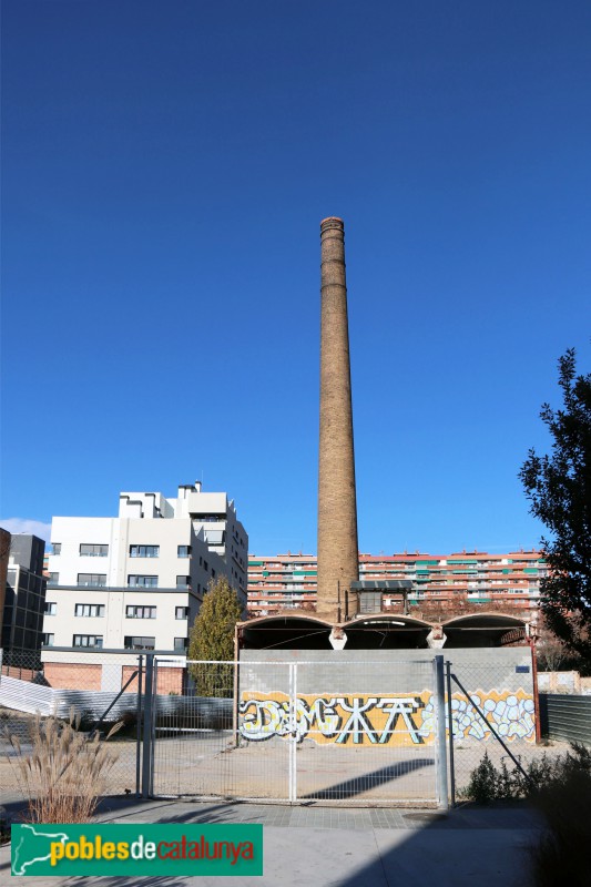 Barcelona - Xemeneia de Tallada i Lora (Foto: Albert Esteves, 2019) Barcelona - Xemeneia de Tallada i Lora