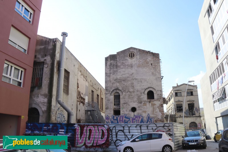 Barcelona - Can Ricart, abans de la reforma (Foto: Albert Esteves, 2019) Barcelona - Can Ricart, abans de la reforma