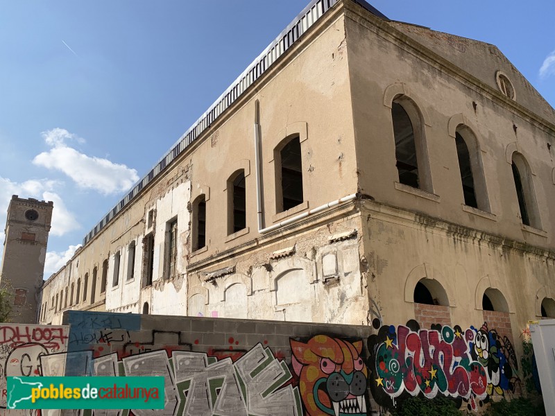 Barcelona - Can Ricart, abans de la reforma (Foto: Albert Esteves, 2019) Barcelona - Can Ricart, abans de la reforma