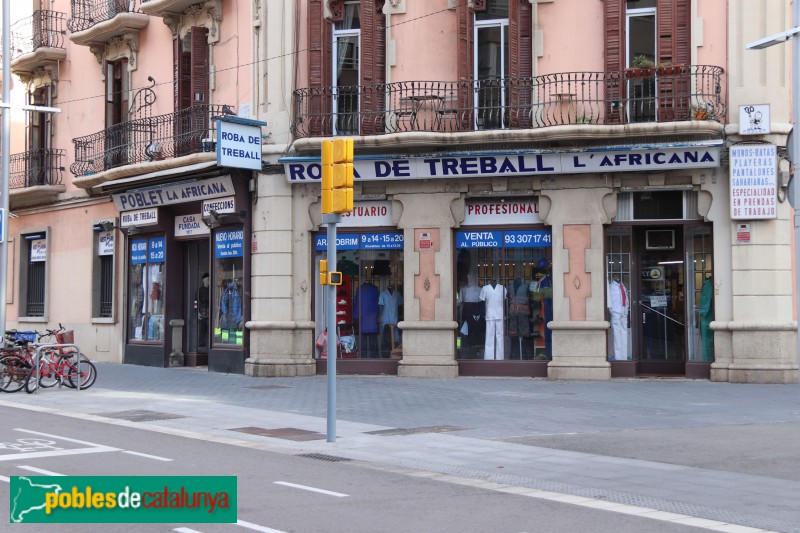 Barcelona - Edifici el Gurugú (Foto: Albert Esteves, 2019) Barcelona - Edifici el Gurugú