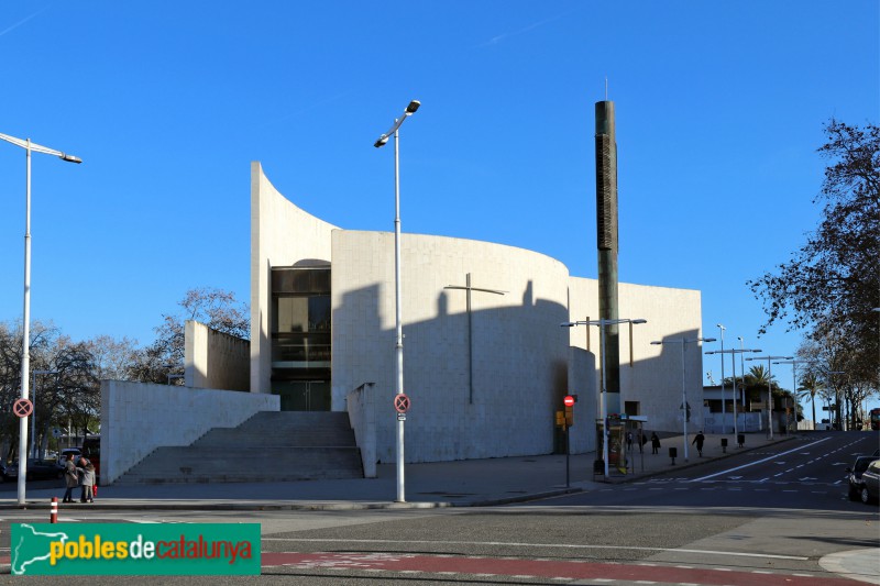 Barcelona - Església del Patriarca Abraham (Foto: Albert Esteves, 2019) Barcelona - Església del Patriarca Abraham