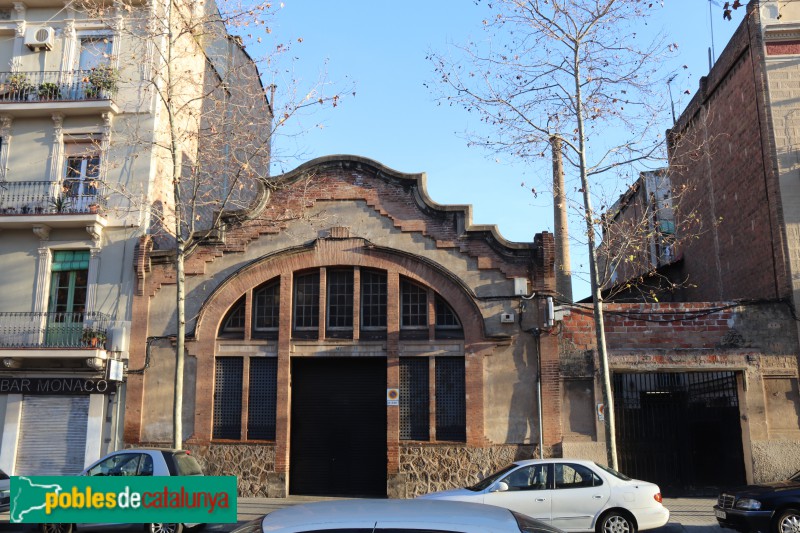 Barcelona - Nau del carrer Pallars, 162 (Foto: Albert Esteves, 2019) Barcelona - Nau del carrer Pallars, 162