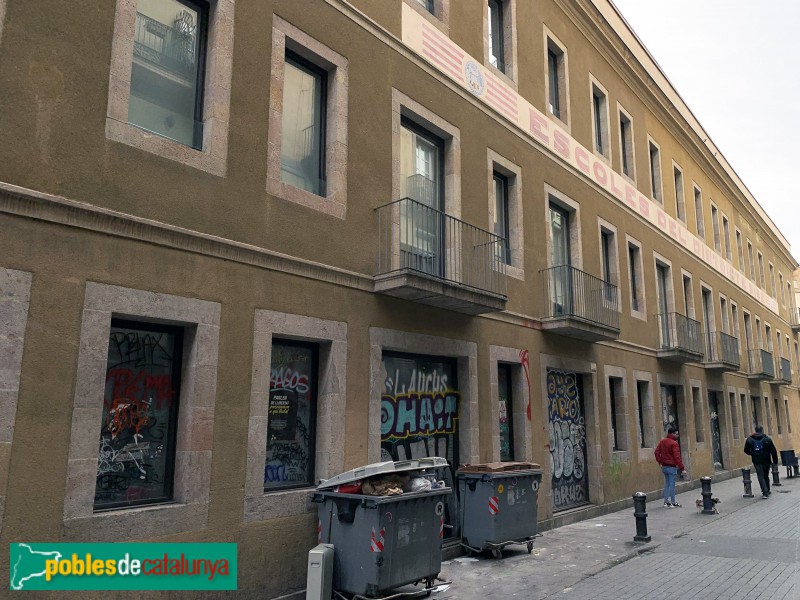 Barcelona - Antigues Escoles del Districte VI (Foto: Albert Esteves, 2019) Barcelona - Antigues Escoles del Districte VI