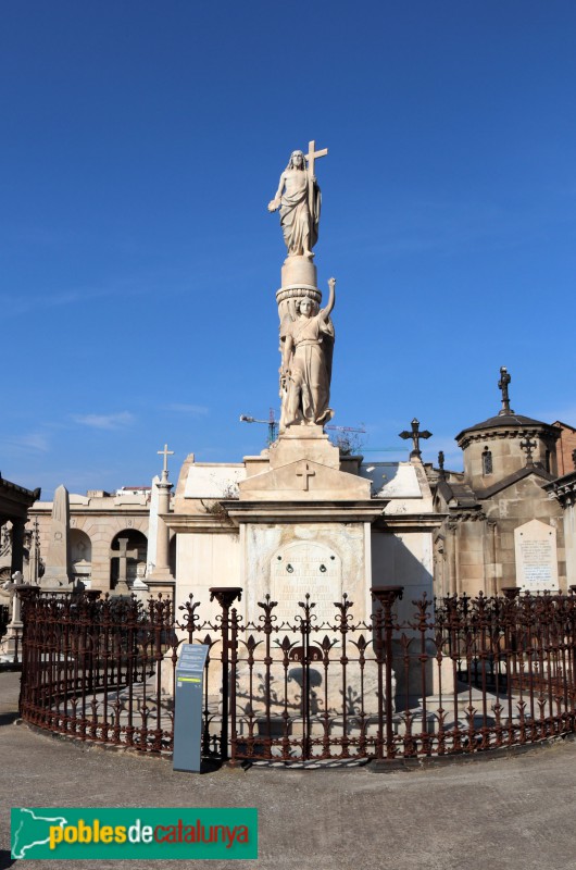 Cementiri del Poblenou - Panteó Jover (Foto: Albert Esteves, 2019) Cementiri del Poblenou - Panteó Jover