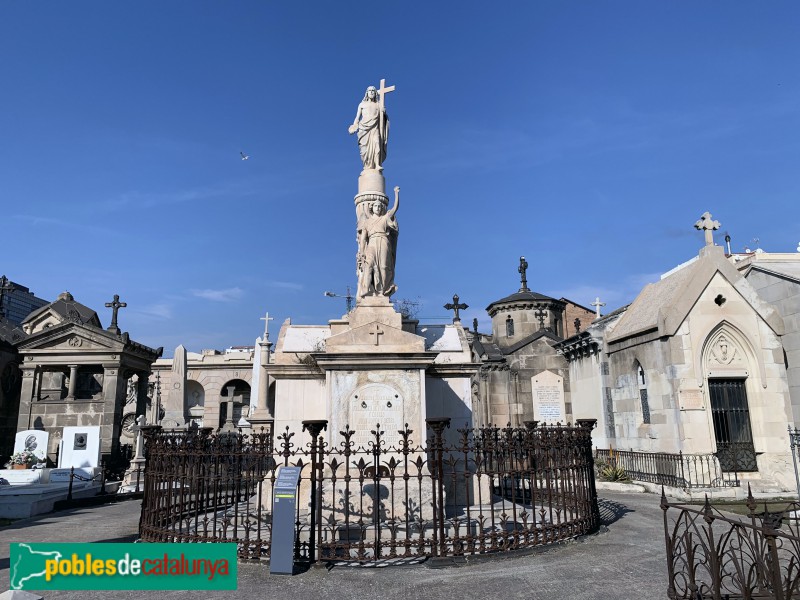 Cementiri del Poblenou - Panteó Jover (Foto: Albert Esteves, 2019) Cementiri del Poblenou - Panteó Jover