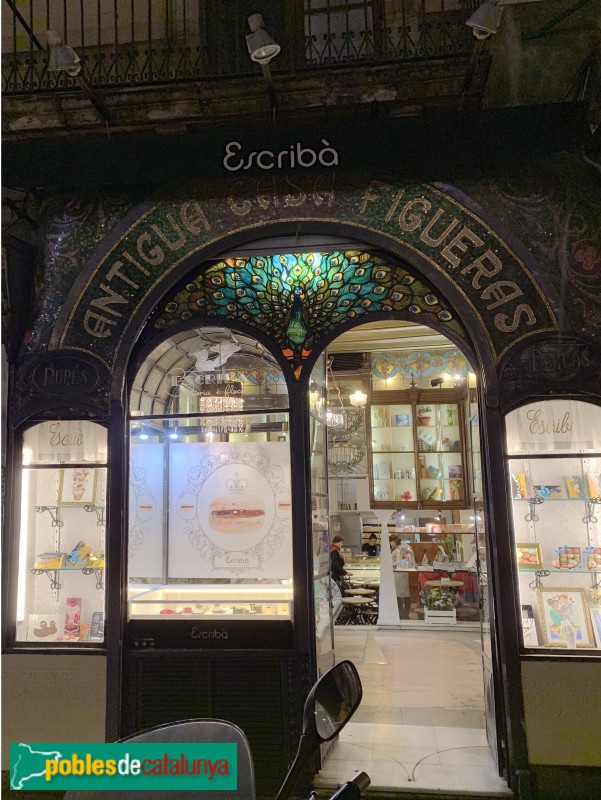 Barcelona - Antiga casa Figueras (Foto: Albert Esteves, 2019) Barcelona - Antiga casa Figueras