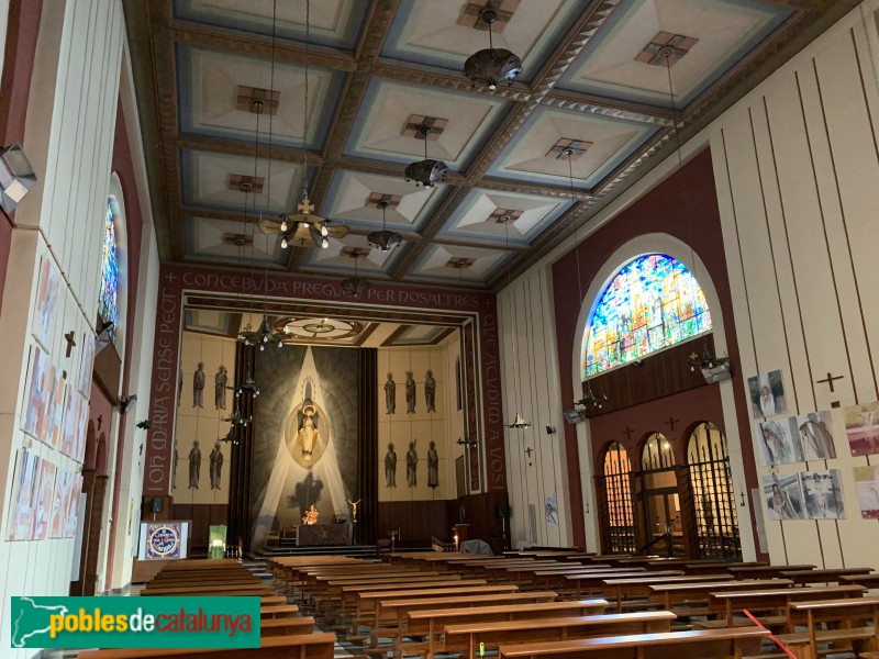 Barcelona - Església de la Mare de Déu de la Medalla Miraculosa (Foto: Albert Esteves, 2019) Barcelona - Església de la Mare de Déu de la Medalla Miraculosa