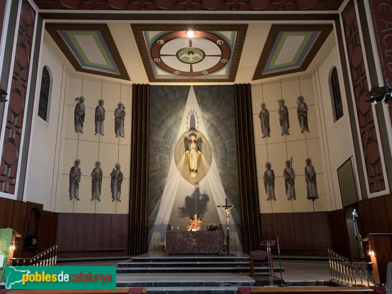 Barcelona - Església de la Mare de Déu de la Medalla Miraculosa (Foto: Albert Esteves, 2019) Barcelona - Església de la Mare de Déu de la Medalla Miraculosa