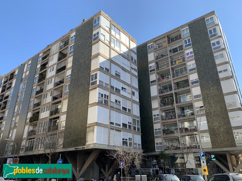 Barcelona - Edifici Mediterrani (Consell de Cent, 160-186) (Foto: Albert Esteves, 2019) Barcelona - Edifici Mediterrani (Consell de Cent, 160-186)