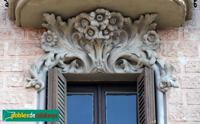 Barcelona - Casa Emili Batlle (Diputació, 30) (Foto: Albert Esteves, 2019) Barcelona - Casa Emili Batlle (Diputació, 30)