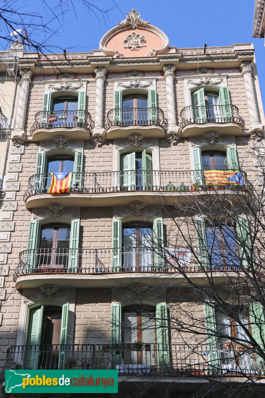 Barcelona - Diputació, 139 (Foto: Albert Esteves, 2019) Barcelona - Diputació, 139