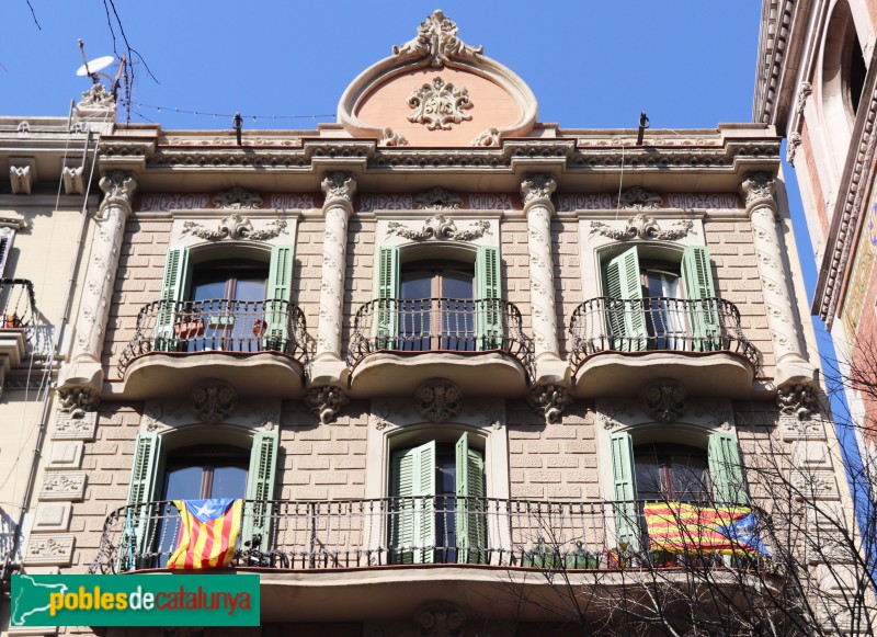 Barcelona - Diputació, 139 (Foto: Albert Esteves, 2019) Barcelona - Diputació, 139