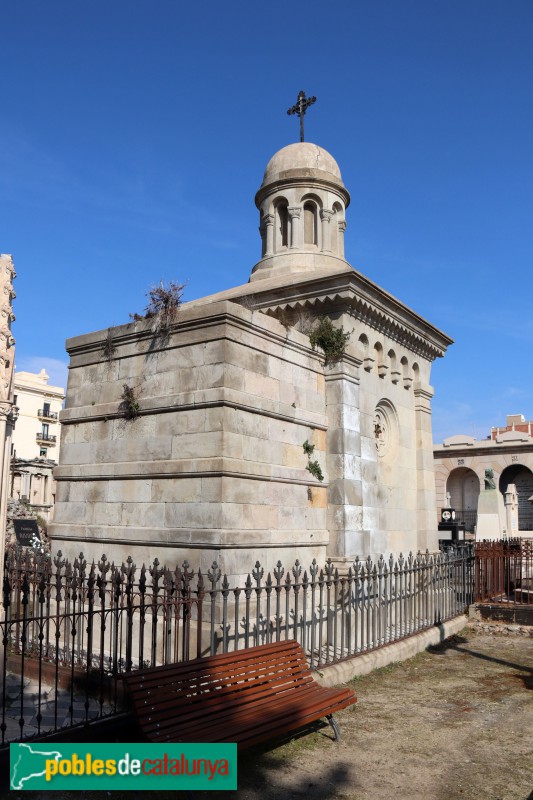 Cementiri del Poblenou - Panteó Semir (Foto: Albert Esteves, 2019) Cementiri del Poblenou - Panteó Semir