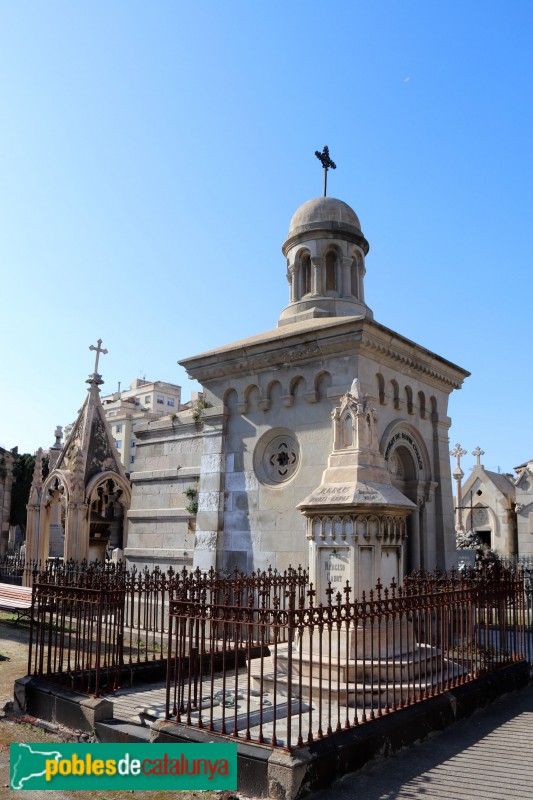 Cementiri del Poblenou - Panteó Semir (Foto: Albert Esteves, 2019) Cementiri del Poblenou - Panteó Semir