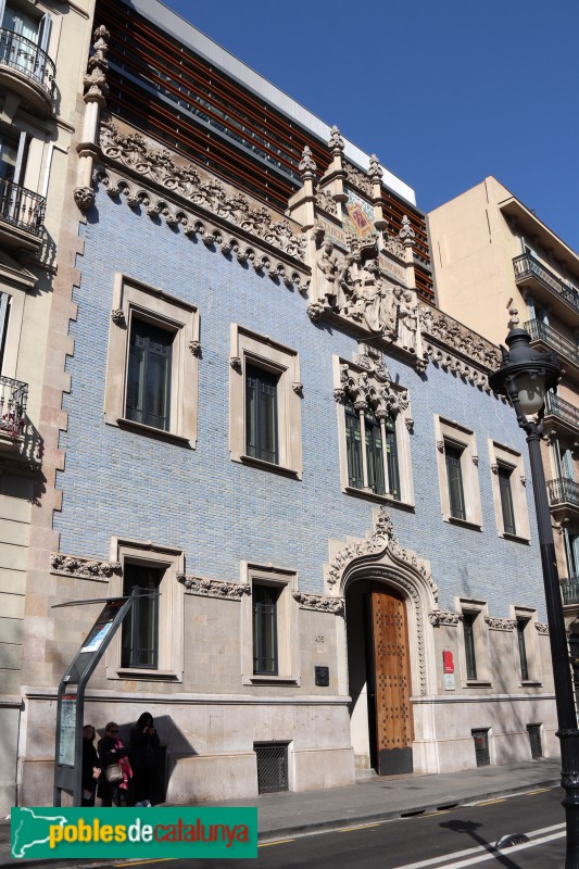 Barcelona - Casa de la Lactància (Foto: Albert Esteves, 2019) Barcelona - Casa de la Lactància