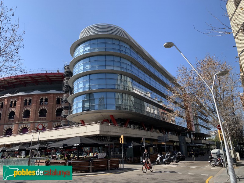 Barcelona - Plaça de toros de Les Arenes (Foto: Albert Esteves, 2019) Barcelona - Plaça de toros de Les Arenes