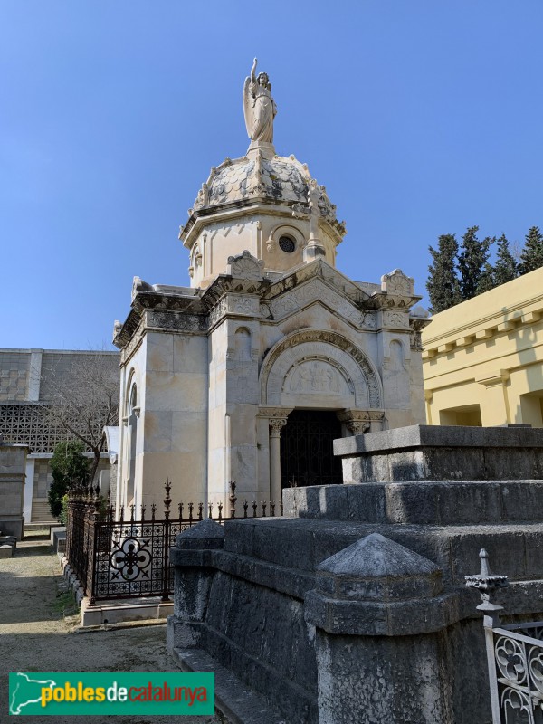 Cementiri dels Caputxins - Panteó Magdalena Palmerola (Foto: Albert Esteves, 2019) Cementiri dels Caputxins - Panteó Magdalena Palmerola