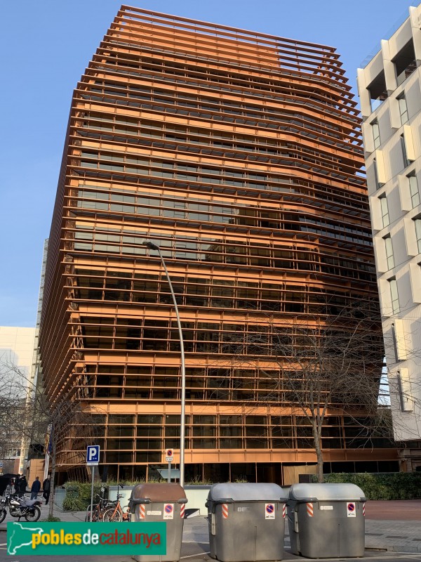 Barcelona - Edifici CMT 22@ (Foto: Albert Esteves, 2019) Barcelona - Edifici CMT 22@