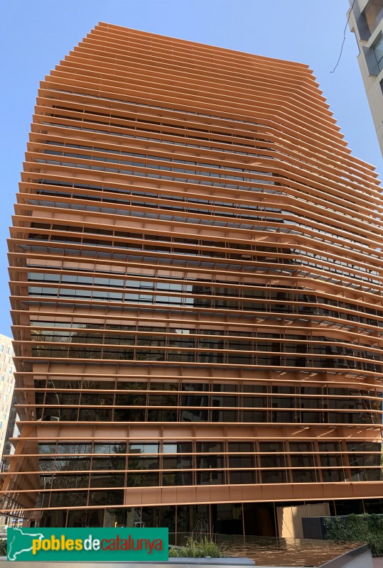 Barcelona - Edifici CMT 22@ (Foto: Albert Esteves, 2019) Barcelona - Edifici CMT 22@