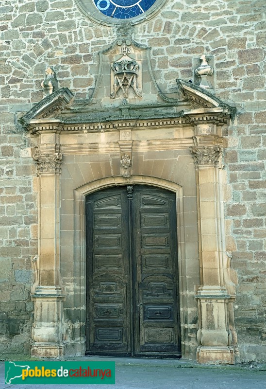 Plans de Sió - Santa Maria de Mont-roig (Foto: Albert Esteves, 2019) Plans de Sió - Santa Maria de Mont-roig