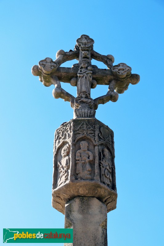 Ossó de Sió - Creu de Bellver d'Ossó (Foto: Albert Esteves, 2019) Ossó de Sió - Creu de Bellver d'Ossó