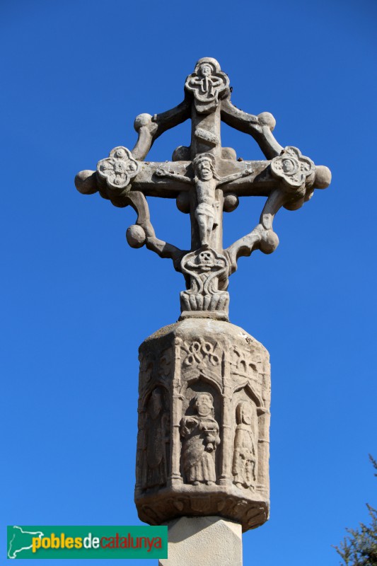 Ossó de Sió - Creu de Bellver d'Ossó (Foto: Albert Esteves, 2019) Ossó de Sió - Creu de Bellver d'Ossó