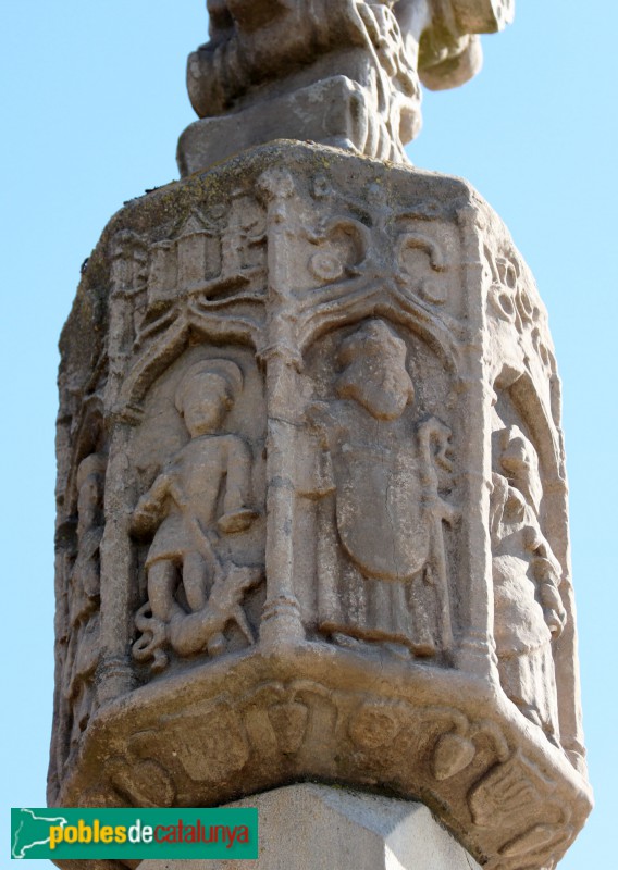 Ossó de Sió - Creu de Bellver d'Ossó (Foto: Albert Esteves, 2019) Ossó de Sió - Creu de Bellver d'Ossó