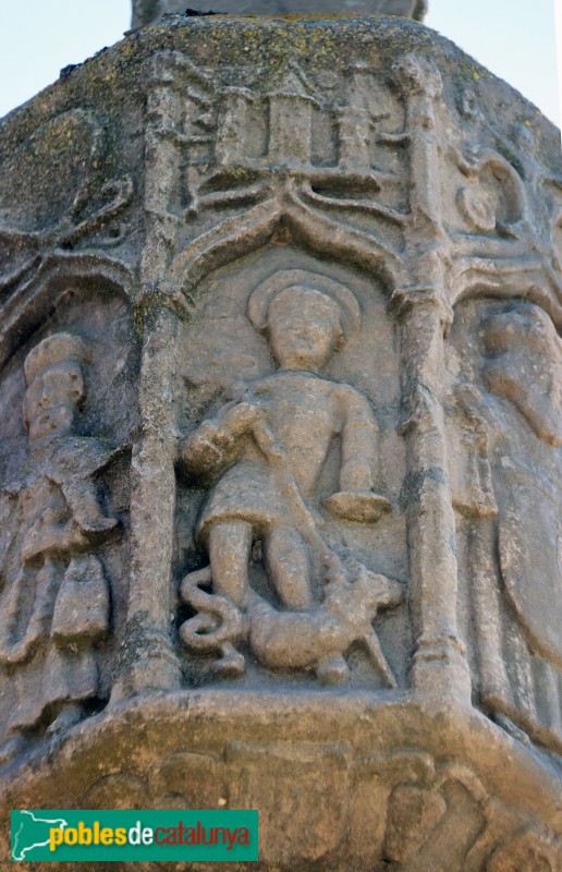 Ossó de Sió - Creu de Bellver d'Ossó (Foto: Albert Esteves, 2019) Ossó de Sió - Creu de Bellver d'Ossó