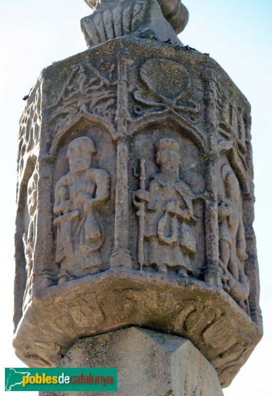 Ossó de Sió - Creu de Bellver d'Ossó (Foto: Albert Esteves, 2019) Ossó de Sió - Creu de Bellver d'Ossó