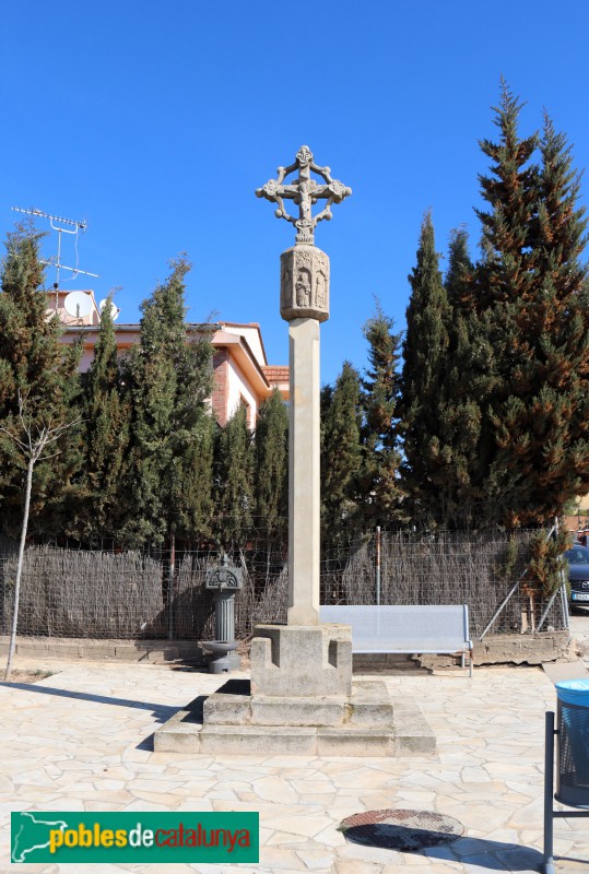 Ossó de Sió - Creu de Bellver d'Ossó (Foto: Albert Esteves, 2019) Ossó de Sió - Creu de Bellver d'Ossó