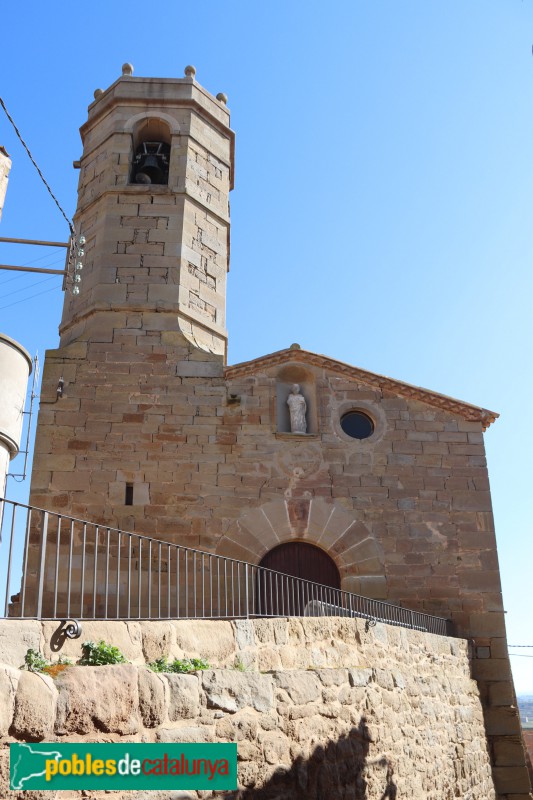 Ossó de Sió - Església de Sant Pere de Bellver d'Ossó (Foto: Albert Esteves, 2019) Ossó de Sió - Església de Sant Pere de Bellver d'Ossó